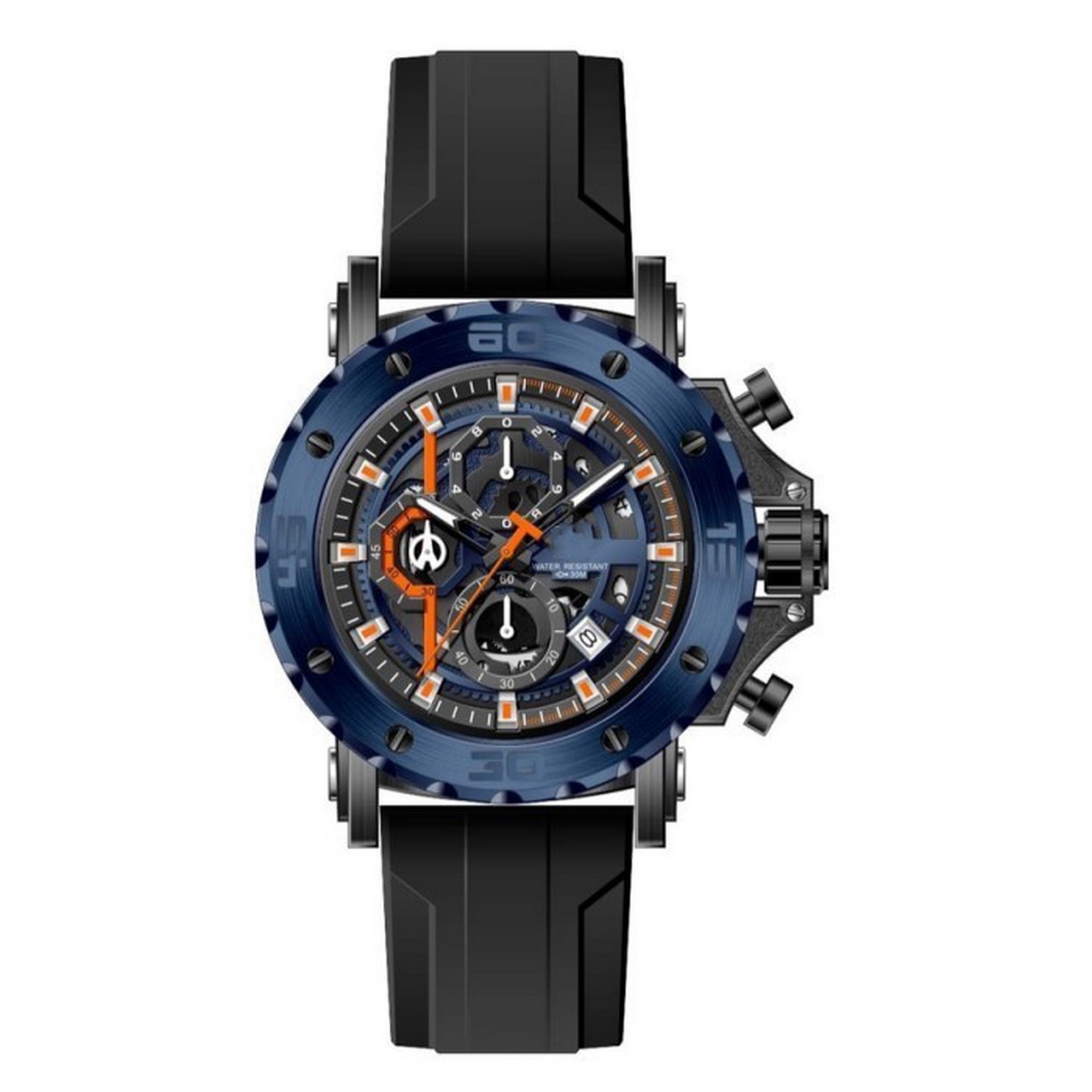 Reloj G-force Original H3959g Crono Calendario + Estuche